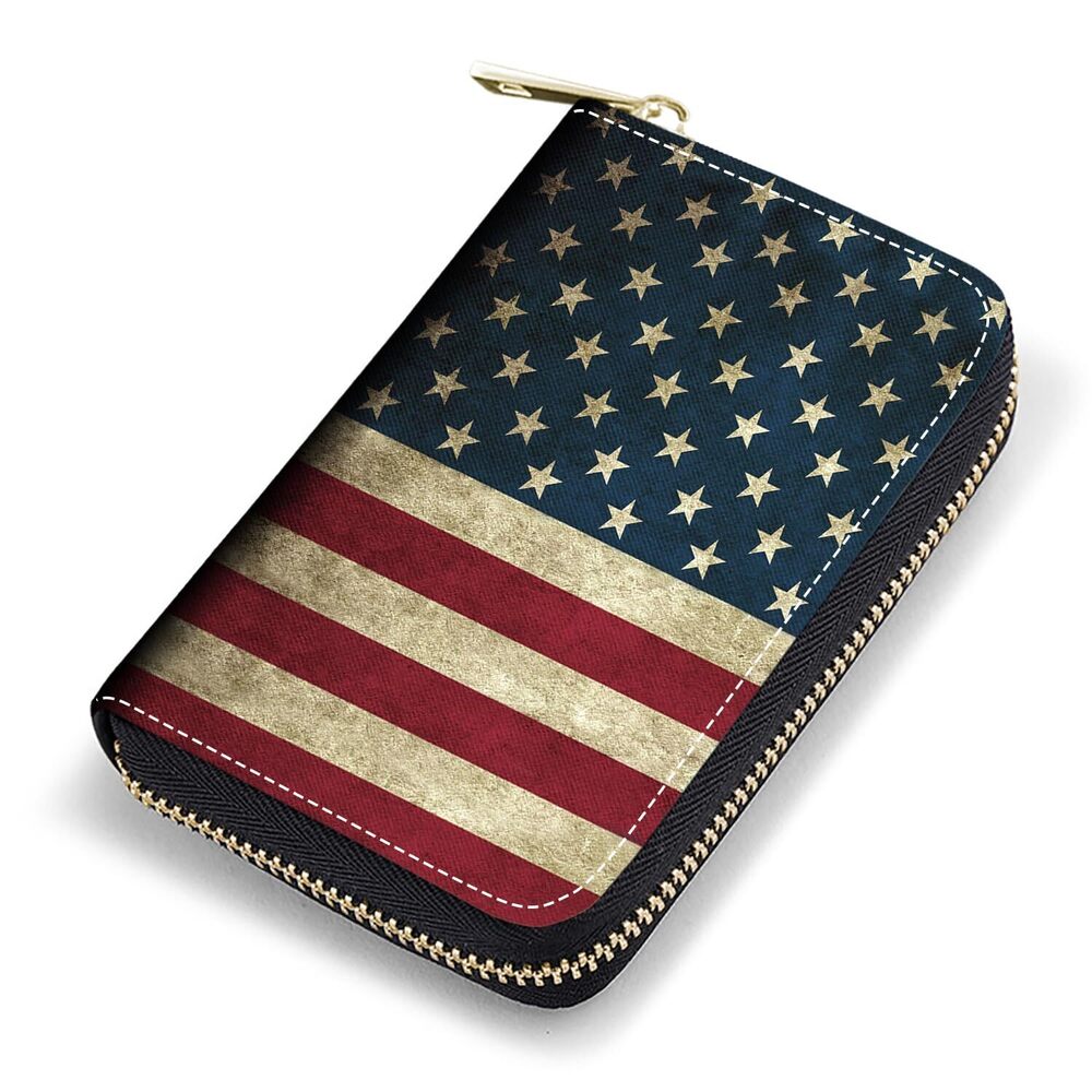 3273 Credit Card Holder, RFID Blocking Small Leather Card Wallet , Credit
